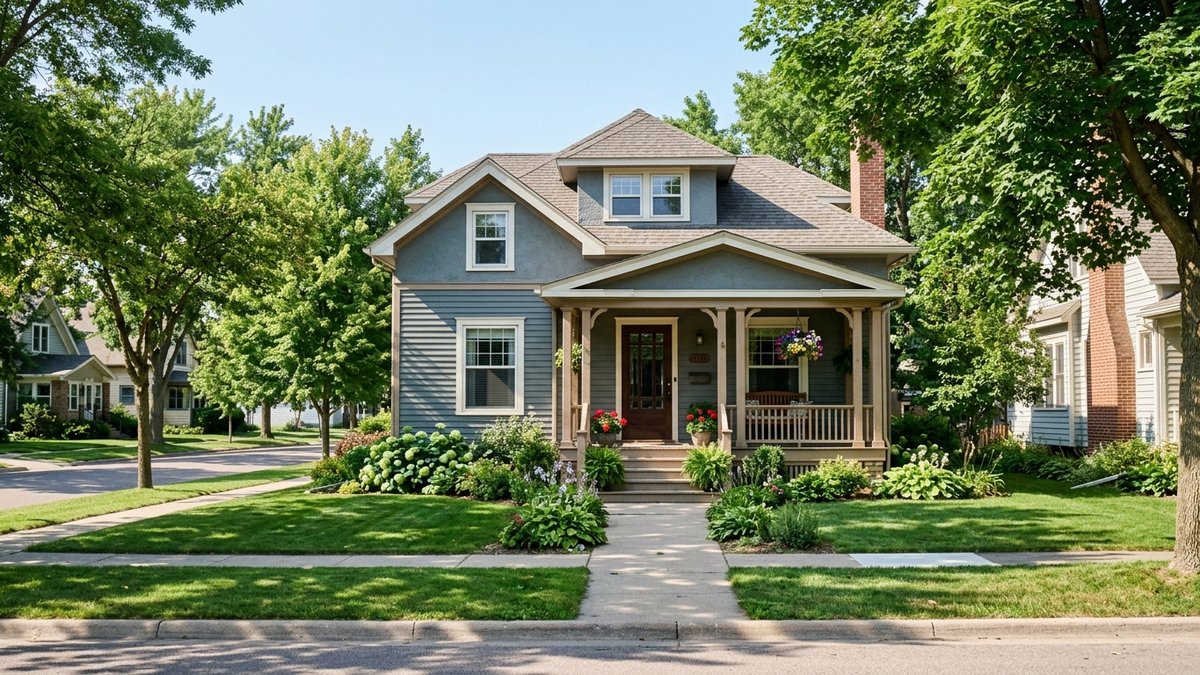 South Dakota house illustrating Medicare premium planning before a home sale